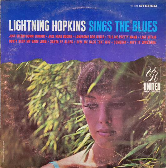 Lightning Hopkins – Sings The Blues LP
