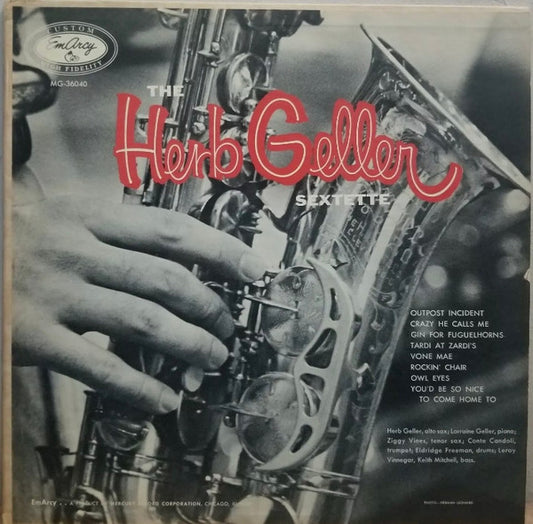 Herb Geller Sextette – S/T LP