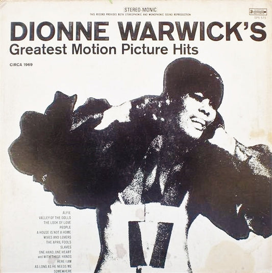 Dionne Warwick - Greatest Motion Picture Hits LP