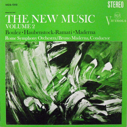 Various Artists - The New Music (RCA Victrola, Vol. 2) LP
