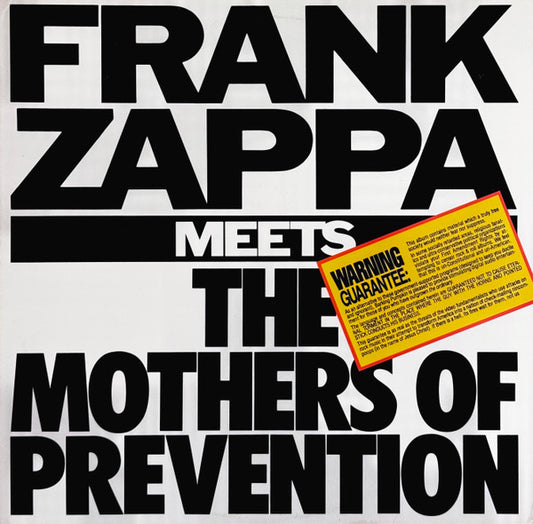 Frank Zappa – Meets The Mothers Of Prevention LP