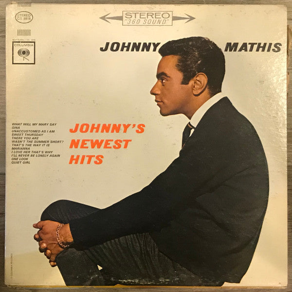 Johnny Mathis – Johnny's Newest Hits LP