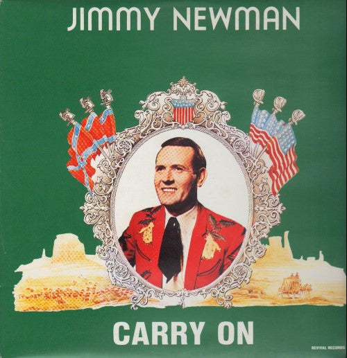 Jimmy Newman, Johnny Strickland – Carry On / She's Mine LP
