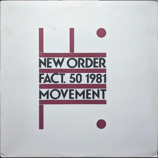 New Order - Movement LP