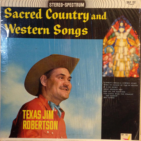 Texas Jim Robertson – Sacred Country And Western Songs LP