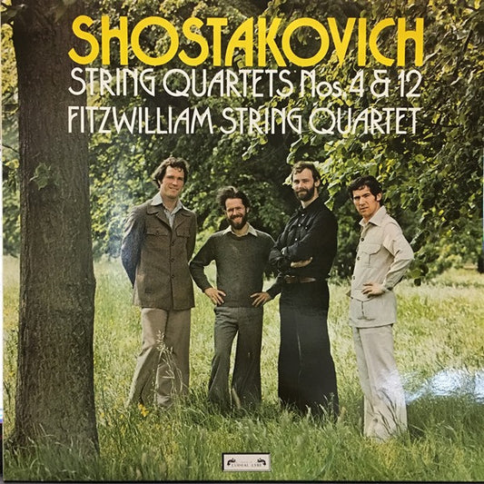 Shostakovich / Fitzwilliam String Quintet - String Quartets Nos. 4 & 12 LP