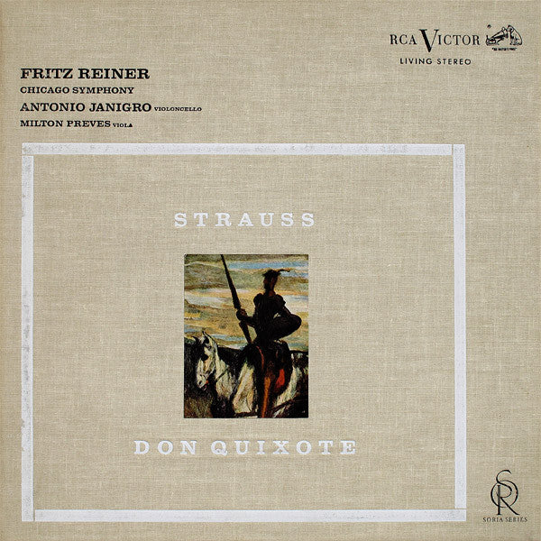 Strauss / Fritz Reiner, Chicago Symphony - Don Quixote LP