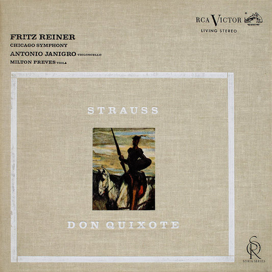 Strauss / Fritz Reiner, Chicago Symphony - Don Quixote LP
