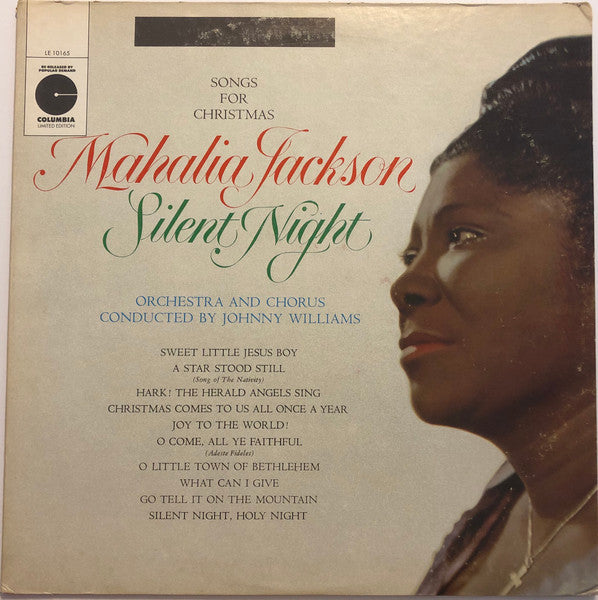 Mahalia Jackson – Silent Night - Songs For Christmas LP