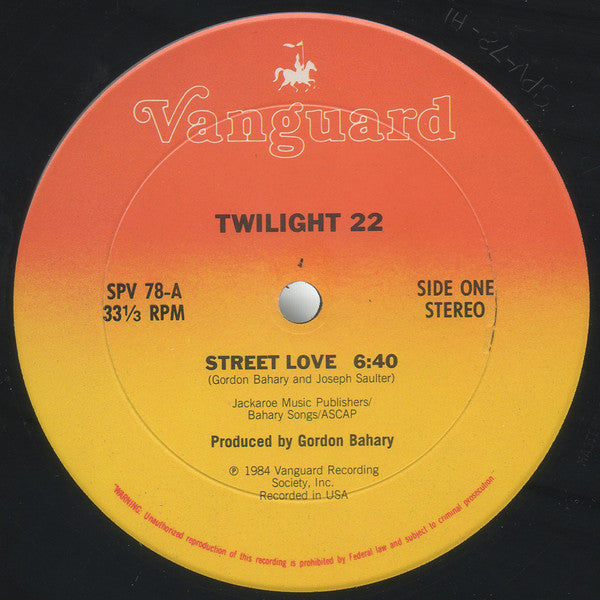 Twilight 22 – Street Love 12"