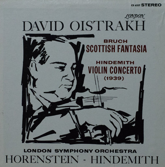 Bruch / Oistrakh – Scottish Fantasia / Violin Concerto LP