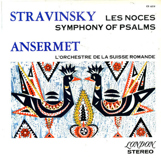 Stravinsky / Ansermet - Les Noces / Symphony of Psalms LP