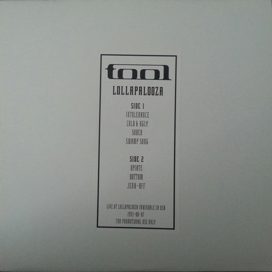 Tool – Lollapalooza LP