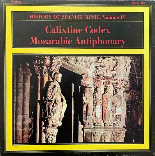 Monjes Choir Of The Benedictine Abbey – History Of Spanish Music, Volume IV LP