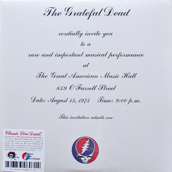 The Grateful Dead - One From The Vault (2013) LP