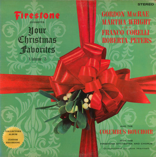 Various – Firestone Presents Your Christmas Favorites Volume 3 LP