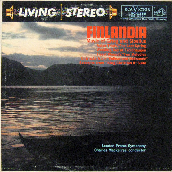 Grieg, Sibelius / London Proms Symphony - Finlandia LP