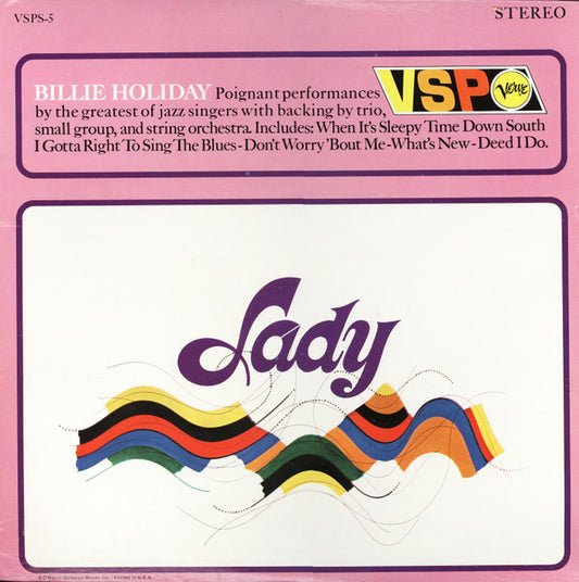 Billie Holiday – Lady LP