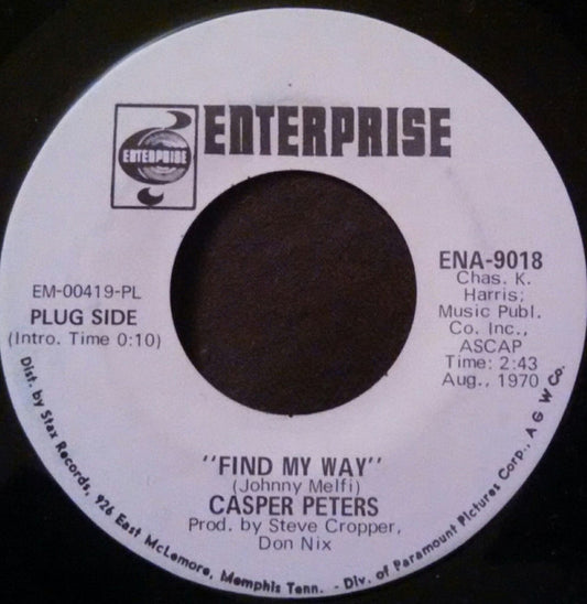 Casper Peters - Find My Way / April 7"
