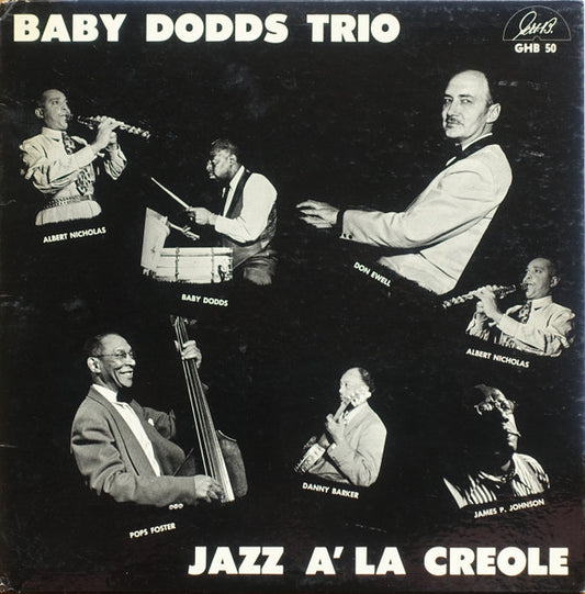 Baby Dodds Trio –  Jazz À La Creole LP