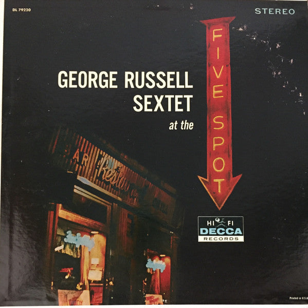 George Russell Sextet ‎– George Russell Sextet At The Five Spot LP