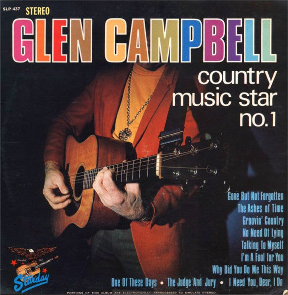 Glen Campbell – Country Music Star No. 1 LP