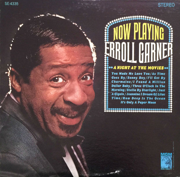 Erroll Garner – Now Playing : Erroll Garner LP