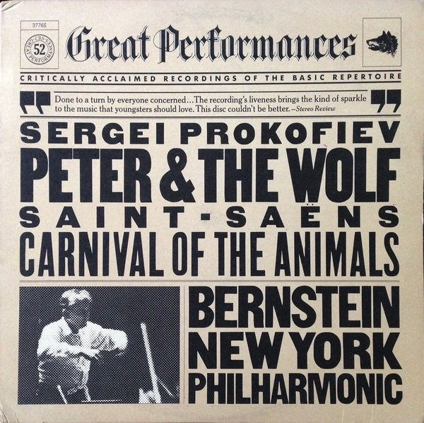 Sergei Prokofiev - Peter & The Wolf / Carnival Of The Animals LP