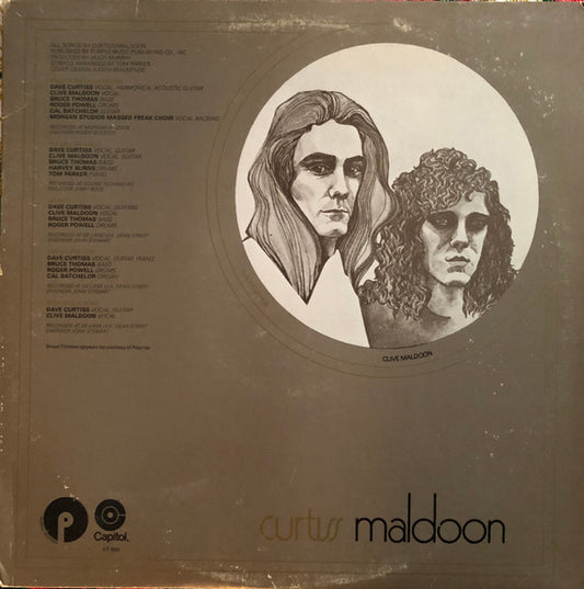 Curtiss Maldoon - Curtiss Maldoon LP