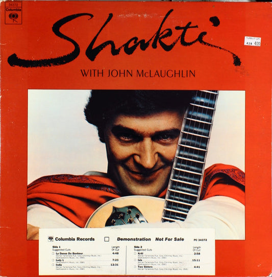 Shakti / John McLaughlin – A Handful Of Beauty (Promo) LP