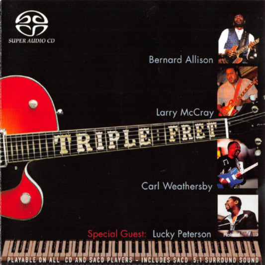 Bernard Allison · Larry McCray · Carl Weathersby Special Guest: Lucky Peterson – Triple Fret CD