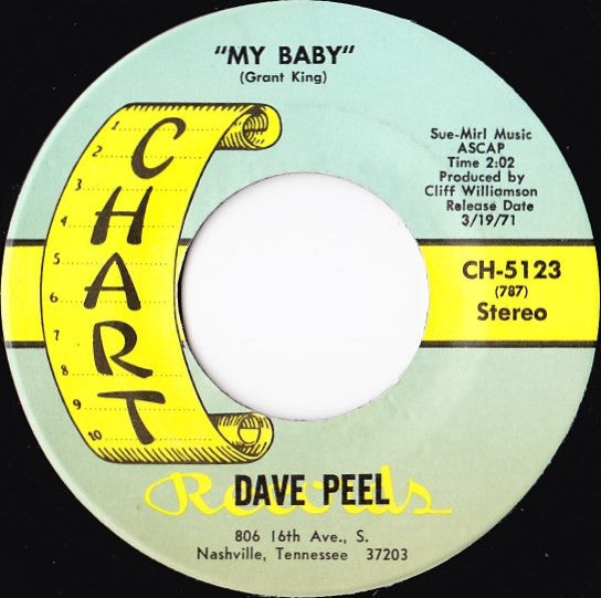 Dave Peel – My Baby 7"