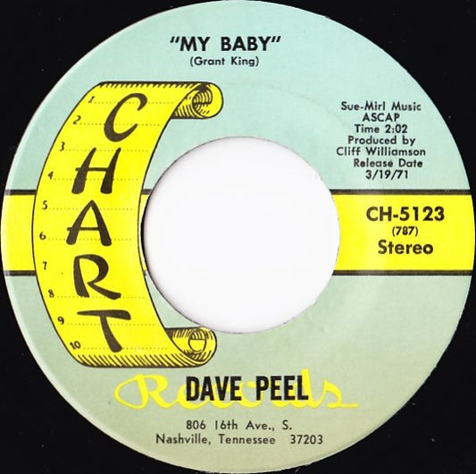 Dave Peel – My Baby 7"