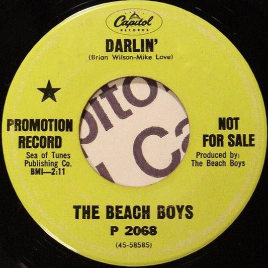 The Beach Boys – Darlin' (Promo) 7"