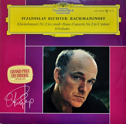 Rachmaninoff / Svjatoslav Richter - Klavierkonzert Nr. 2 In C-moll LP
