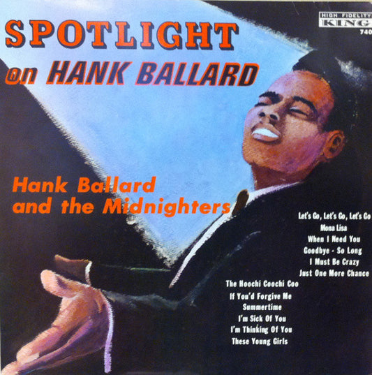 Hank Ballard And The Midnighters ‎– Spotlight On Hank Ballard LP