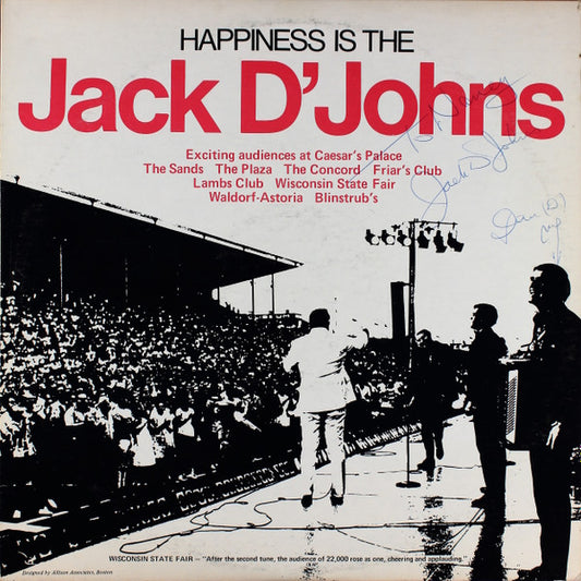 Jack D'Johns - Happiness Is The... LP