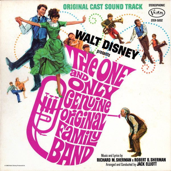 Richard M. Sherman, Robert B. Sherman, Jack Elliott – The One And Only Genuine Original Family Band LP