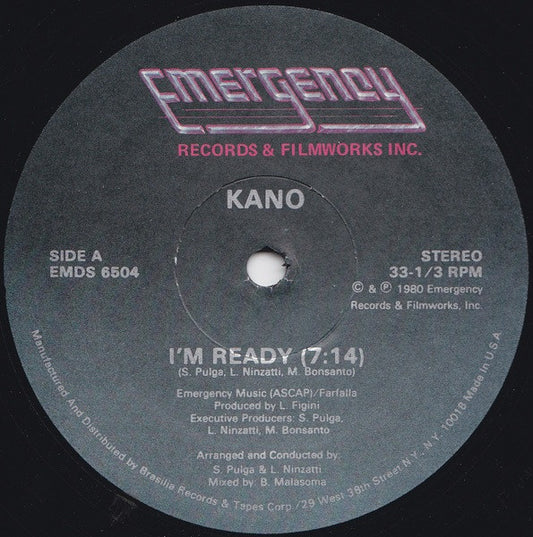 Kano – I'm Ready 12"