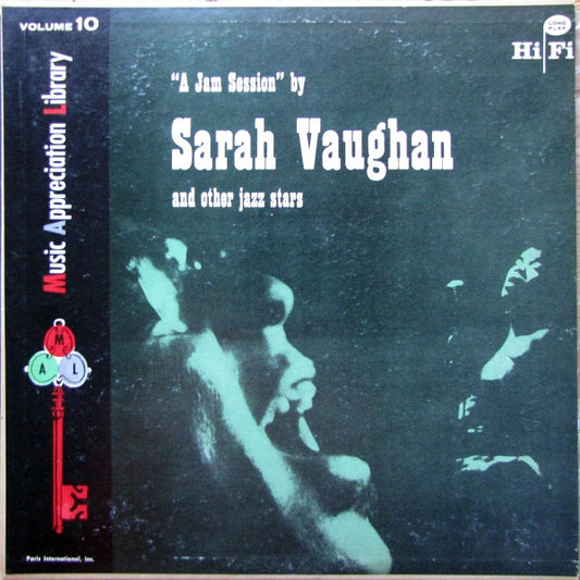 Sarah Vaughan – "A Jam Session" By Sarah Vaughan And Other Jazz Stars LP