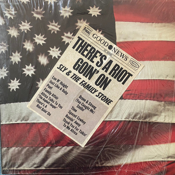 SLY & FAMILY STONE - There's A Riot Goin' On