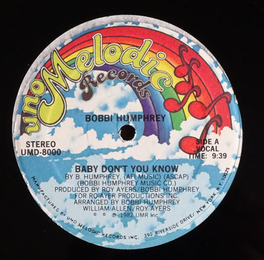 Bobbi Humphrey – Baby Don't You Know 12"