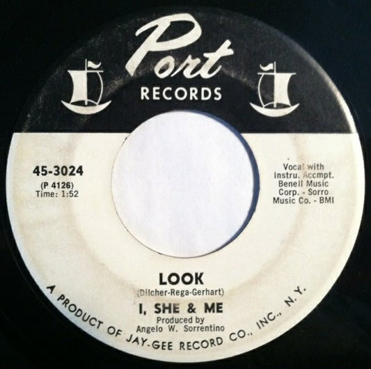 I, She & Me – Look / McDougal Street 7"