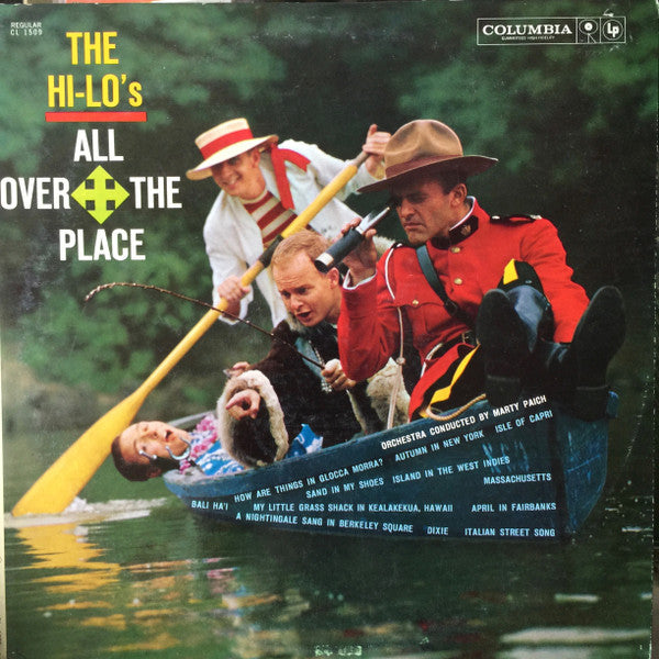 The Hi-Lo's ‎– All Over The Place LP