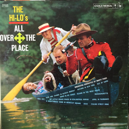 The Hi-Lo's ‎– All Over The Place LP