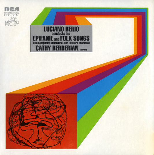 Luciano Berio, BBC Symphony Orchestra, The Juilliard Ensemble, Cathy Berberian – Luciano Berio Conducts His "Epifanie" And "Folk Songs" LP