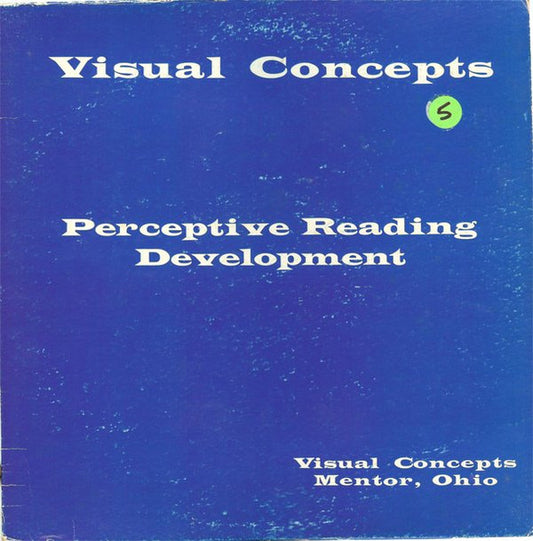 Unknown Artist – Perceptive Reading Development LP
