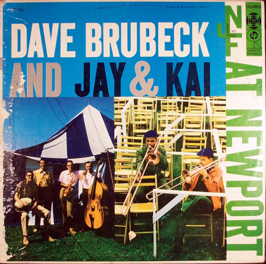 Dave Brubeck / Jay & Kai – At Newport LP