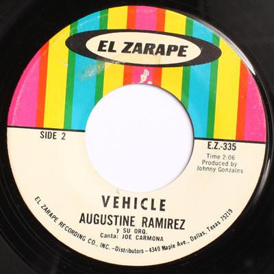 Augustine Ramirez – Sangre De Indio / Vehicle 7"