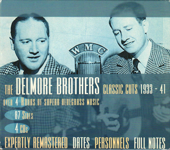 The Delmore Brothers – Classic Cuts 1933 - 41 CD BOXSET